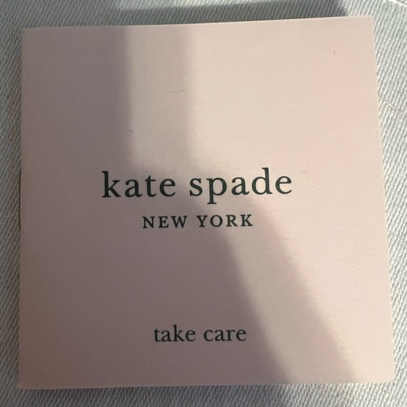 Kate Spade light denim Amelia jeweled medium convertible flap shoulder bag - Picture 13 of 13